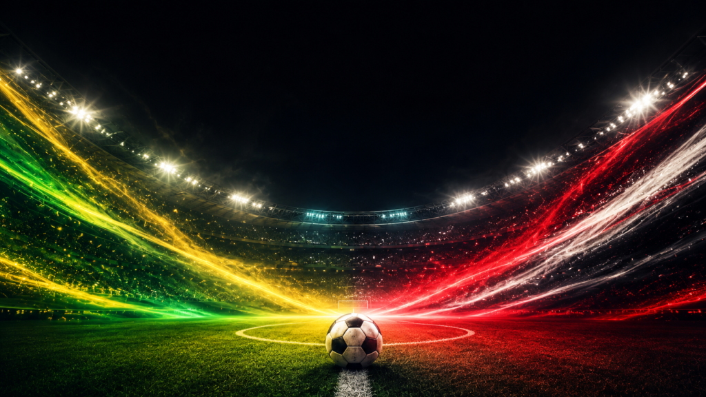 Australia vs Egypt World Cup knockout match graphic.